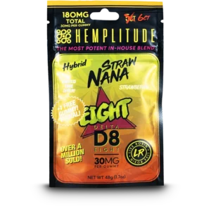 strawnana 6ct d8 gummies web